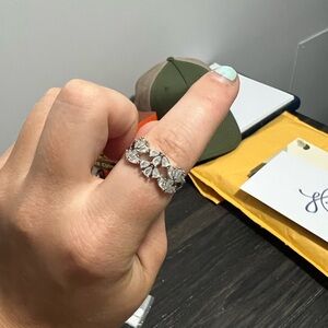 Bomb party ring size 8